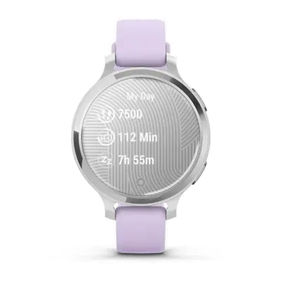 Смарт-годинник Garmin Lily 2 Active сріблястий із силіконовим ремінцем кольору фіолетовий жасмин - 6 Смарт-годинник Garmin Lily 2 Active сріблястий із силіконовим ремінцем кольору фіолетовий жасмин - 6 - Robinzon.ua
