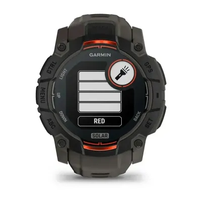 Смарт-годинник Garmin Instinct 3 (50 мм) Solar чорний/вугільний - 5 - Robinzon.ua