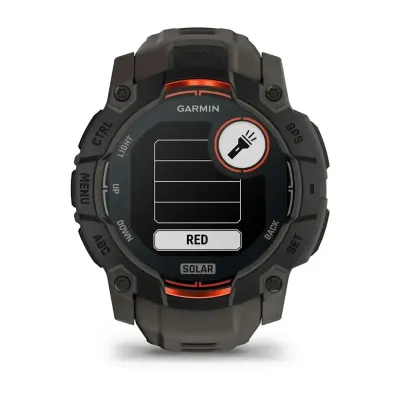 Смарт-годинник Garmin Instinct 3 (50 мм) Solar чорний/вугільний - 6 - Robinzon.ua