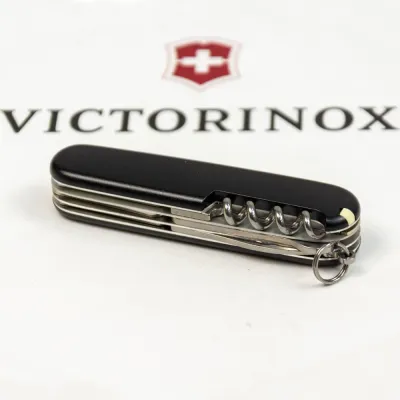 Складаний ніж Victorinox CLIMBER MAT чорний матовий лак 1.3703.3.M0007p - 5 - Robinzon.ua