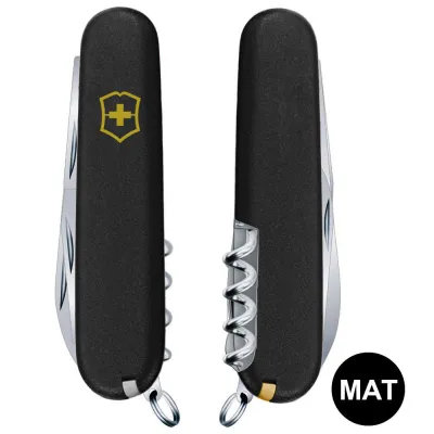 Складаний ніж Victorinox CLIMBER MAT чорний матовий лак з жовт.лого 1.3703.3.M0008p - 2 Складаний ніж Victorinox CLIMBER MAT чорний матовий лак з жовт.лого 1.3703.3.M0008p - 2 - Robinzon.ua