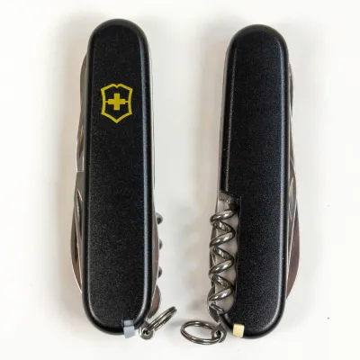 Складаний ніж Victorinox CLIMBER MAT чорний матовий лак з жовт.лого 1.3703.3.M0008p - 6 Складаний ніж Victorinox CLIMBER MAT чорний матовий лак з жовт.лого 1.3703.3.M0008p - 6 - Robinzon.ua