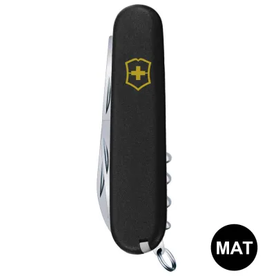 Складаний ніж Victorinox HUNTSMAN MAT чорний матовий лак з жовт.лого 1.3713.3.M0008p - 3 - Robinzon.ua