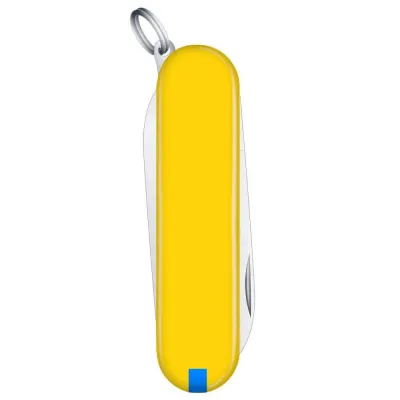 Складной нож Victorinox ESCORT UKRAINE сине-желтый 0.6123.2.8 - 4 - Robinzon.ua