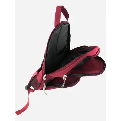 Небольшой городской рюкзак 8L Wallaby, Украина 153 бордовый - 4 - Robinzon.ua