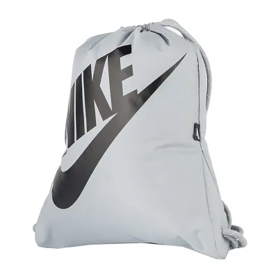 Рюкзак-сумка Nike NK HERITAGE DRAWSTRING Сірий One size (DC4245-012) - 3 - Robinzon.ua