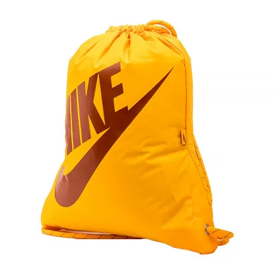 Рюкзак-сумка Nike NK HERITAGE DRAWSTRING Жовтогарячий One size (7dDC4245-717 One size) - 3 - Robinzon.ua