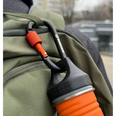 Карабін алюмінієвий сервісний Base Camp Delta 8 Screw Set, Black (BCP 61115) - 2 Карабін алюмінієвий сервісний Base Camp Delta 8 Screw Set, Black (BCP 61115) - 2 - Robinzon.ua