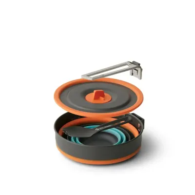 Набор посуды Sea to Summit Frontier UL Collapsible One Pot Cook Set w/1L Pot (STS ACK025031-122107) - 3 Набор посуды Sea to Summit Frontier UL Collapsible One Pot Cook Set w/1L Pot (STS ACK025031-122107) - 3 - Robinzon.ua