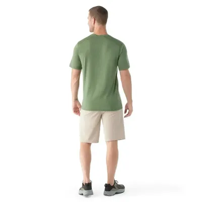 Футболка чоловіча Smartwool Men's Merino Short Sleeve Tee, Fern Green, M (SW SW016948.N06-M) - 2 Футболка чоловіча Smartwool Men's Merino Short Sleeve Tee, Fern Green, M (SW SW016948.N06-M) - 2 - Robinzon.ua