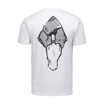 Футболка мужская Black Diamond M Mono Pocket SS Tee, White, XL (BD 7302591006XLG1) - 1 - Robinzon.ua
