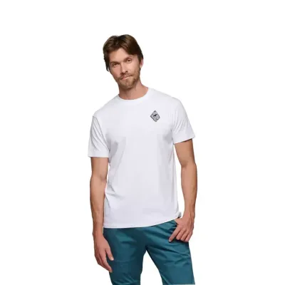 Футболка мужская Black Diamond M Mono Pocket SS Tee, White, XL (BD 7302591006XLG1) - 2 - Robinzon.ua