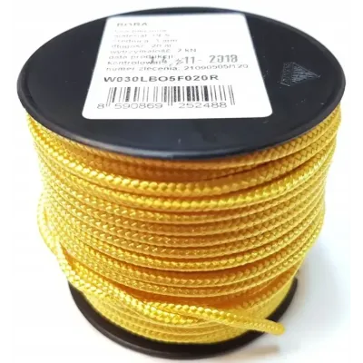 Яхтенная универсальная веревка на метраж Lanex Bora 10, yellow (LNX W100LBO5F) - 1 - Robinzon.ua