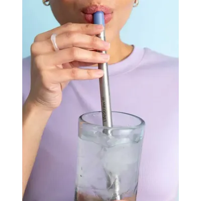 Фільтр для води LifeStraw SIP, 1 шт з футляром для перенесення, Midnight Blue (LSW LSSIP1MBWW) - 1 - Robinzon.ua