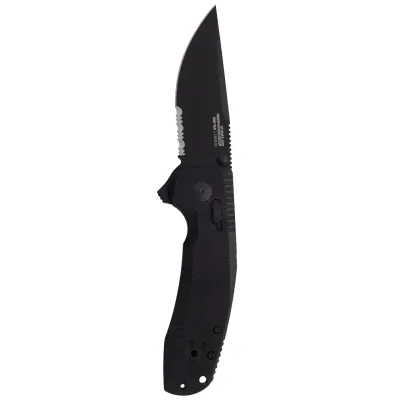 Розкладний ніж SOG TAC XR, Black/Partially Serrated (SOG 12-38-03-41) - 3 Розкладний ніж SOG TAC XR, Black/Partially Serrated (SOG 12-38-03-41) - 3 - Robinzon.ua