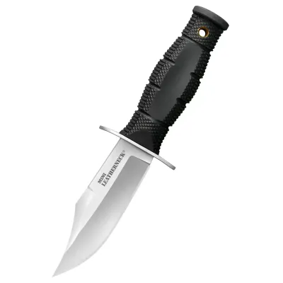 Нож Cold Steel Mini Leather Neck Clip Point, Black (CST CS-39LSAB) - 1 - Robinzon.ua