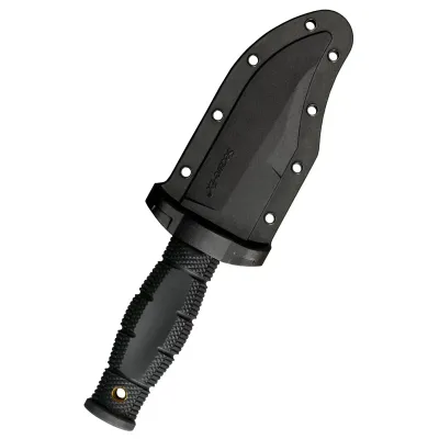 Нож Cold Steel Mini Leather Neck Clip Point, Black (CST CS-39LSAB) - 2 - Robinzon.ua