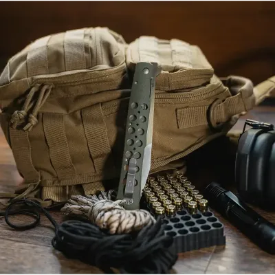 Ніж складаний Cold Steel Lynn Thompson TI-Lite, Green (CST CS-26C6AA) - 7 - Robinzon.ua