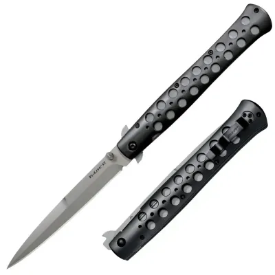 Ніж складаний Cold Steel 6" TI-Lite, Aluminium Handle, S35VN (2018), Black (CST CS-26B6) - 2 - Robinzon.ua