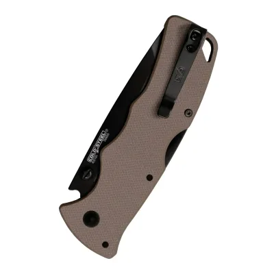 Нож складной Cold Steel 3" Verdict, Tanto, AUS10A, FDE (CST CS-FL-C3T10AFDE) - 1 - Robinzon.ua