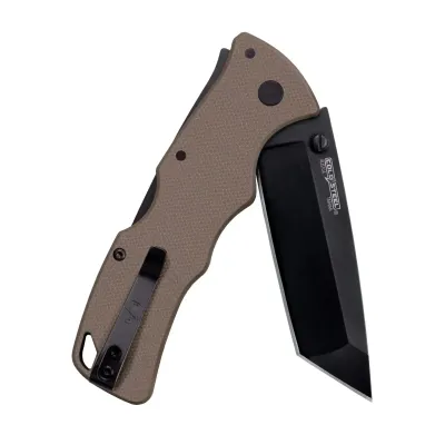 Нож складной Cold Steel 3" Verdict, Tanto, AUS10A, FDE (CST CS-FL-C3T10AFDE) - 2 - Robinzon.ua