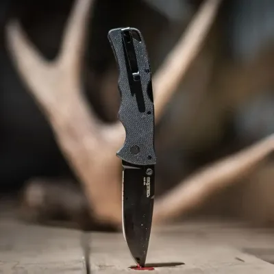 Нож складной Cold Steel 3" Verdict, Spear Point, AUS10A, Black (CST CS-FL-C3SP10A) - 3 - Robinzon.ua