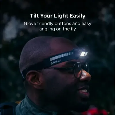 Ліхтар налобний BioLite Dash 450 Rechargeable HeadLamp, Ember Fade (BLT HPA0412) - 5 - Robinzon.ua