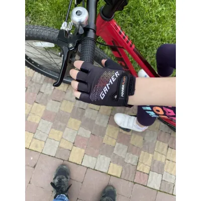 Велорукавички дитячі PowerPlay 5451 Gamer S - 1 - Robinzon.ua