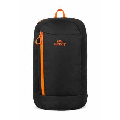 Невеликий міський рюкзак 10L Crivit Mini чорний з помаранчевим - 2 - Robinzon.ua
