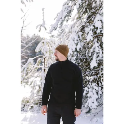 Толстовка флисовая Tribe Fleece Jacket Half Zip T-KJ-0012-black, 56. - 3 - Robinzon.ua