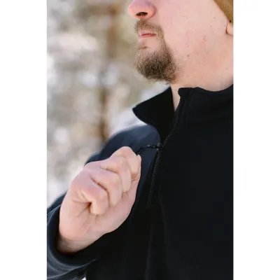 Толстовка флисовая Tribe Fleece Jacket Half Zip T-KJ-0012-black, 56. - 1 - Robinzon.ua