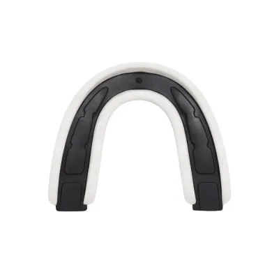 Капа для боксу Everlast EVERSHIELD DOUBLE MOUTH GUARD Чорний, Білий One Size (P00003602) - 1 - Robinzon.ua