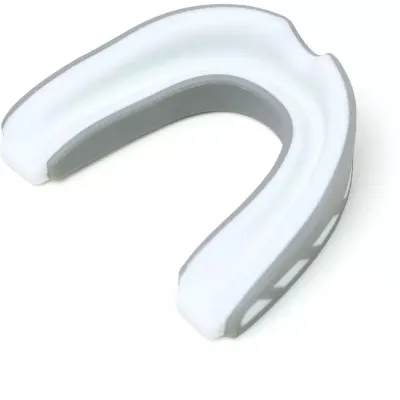 Капа для бокса Everlast EVERSHIELD SINGLE MOUTH GUARD Серый, Белый One Size (P00003597) - 1 - Robinzon.ua