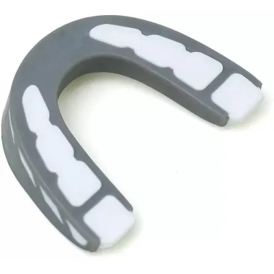 Капа для бокса Everlast EVERSHIELD SINGLE MOUTH GUARD Серый, Белый One Size (P00003597) - 2 - Robinzon.ua