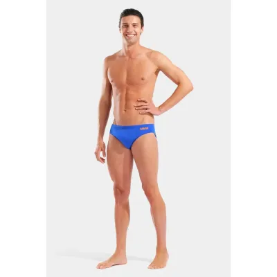 Мужские плавки Arena TEAM SWIM BRIEFS SOLID Синий, Оранжевый 100 (004773-803 100) - 2 - Robinzon.ua