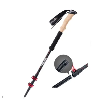 Треккинговые ультралегкие палки Naturehike NH20DS003 черные (цена за пару). - 3 - Robinzon.ua