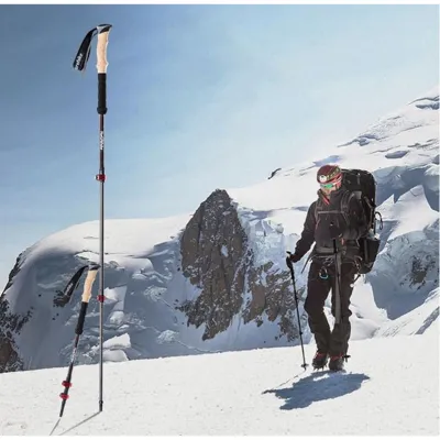 Треккинговые ультралегкие палки Naturehike NH20DS003 черные (цена за пару). - 5 - Robinzon.ua