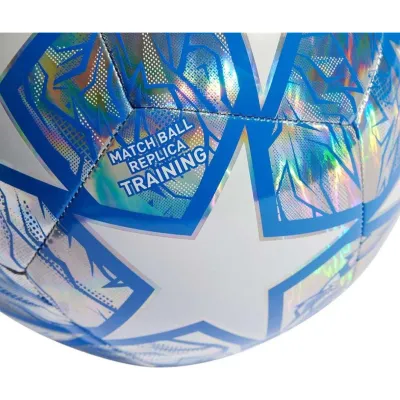 М'яч футбольний Adidas UCL Training IN9326 розмір 5, біло-сірий - 3 - Robinzon.ua