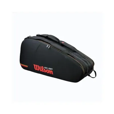 Теннисный чехол Wilson PRO STAFF CLASSIC 6PK RACKET BAG Черный 72 × 24 × 34 (WR8051801001) - 1 - Robinzon.ua