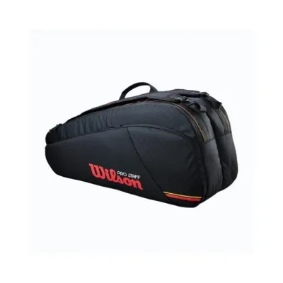 Теннисный чехол Wilson PRO STAFF CLASSIC 6PK RACKET BAG Черный 72 × 24 × 34 (WR8051801001) - 2 - Robinzon.ua