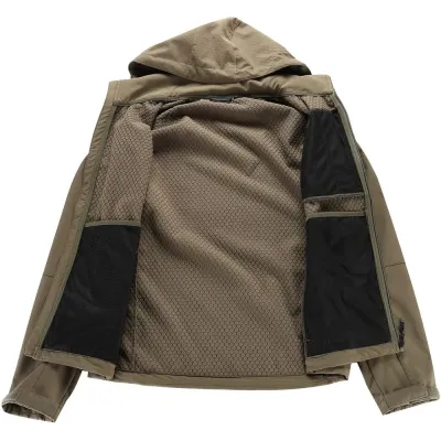 Куртка чоловіча Alpine Pro Hoor MJCE623 S коричневий 007.021.0134 - 4 - Robinzon.ua