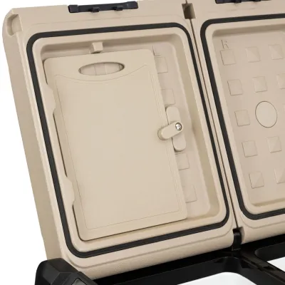 Компрессорный автохолодильник Alpicool TA35 (LG Compressor). Двухкамерный. До -20℃. Питание - 12, 24, 220 вольт - 6 - Robinzon.ua