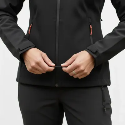 Куртка женская Salewa Puez Aqua 4 PTX 2.5L Wms L черный 013.012.1460 - 2 - Robinzon.ua