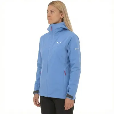 Куртка женская Salewa Puez Aqua 4 PTX 2.5L Wms M голубой 013.012.1655 - 1 - Robinzon.ua