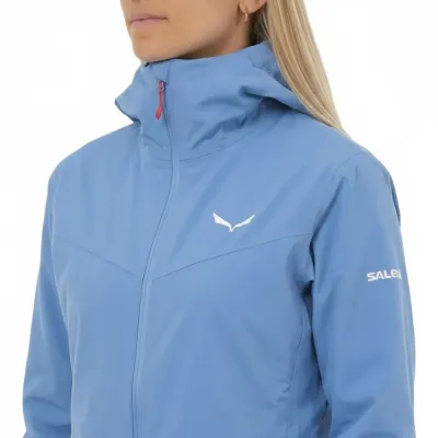 Куртка женская Salewa Puez Aqua 4 PTX 2.5L Wms M голубой 013.012.1655 - 2 - Robinzon.ua