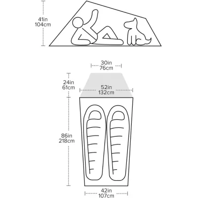 Намет Big Agnes C Bar 2 - 6 - Robinzon.ua