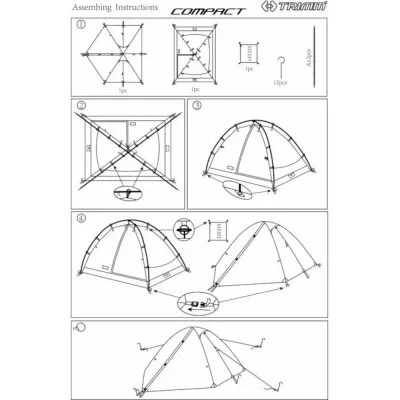 Палатка Trimm Compact - 3 - Robinzon.ua
