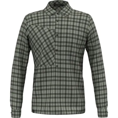 Рубашка мужская Salewa Fanes Flannel 5PL L/S Mns L коричневый 013.012.1622 - 2 - Robinzon.ua