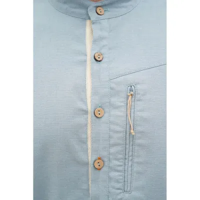 Рубашка мужская Turbat Madeira Hemp Mns XXL голубой 012.004.4940 - 2 - Robinzon.ua