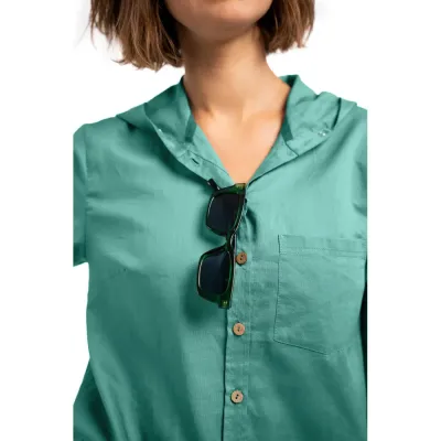 Сорочка жіноча Turbat Mamberamo Wmn XL бірюзовий 012.004.6327 - 7 - Robinzon.ua
